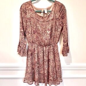 Mimi Chica Paisley Print Dress